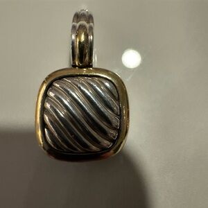 Elegant Two-Tone Pendant